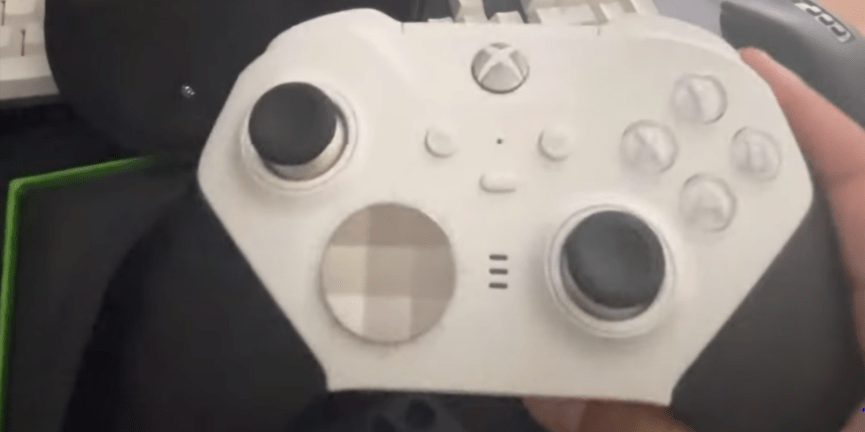 A primeira filmagem do controle branco do Xbox Elite Series 2 aparentemente foi&nbsp;postada