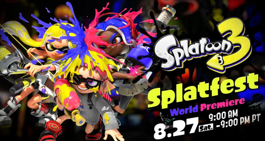Splatoon 3 sediará um Splatfest de 3 vias de pré-lançamento gratuito no final de&nbsp;agosto