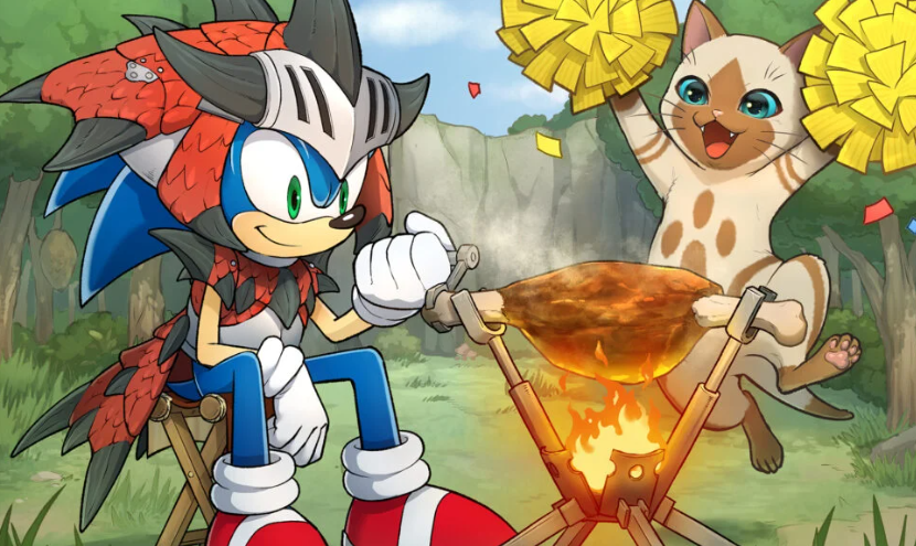 Sonic Frontiers receberá DLC gratuito de Monster Hunter logo após o&nbsp;lançamento