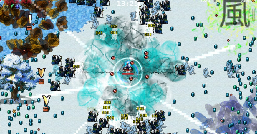 O primeiro DLC de Vampire Survivors adicionará um novo estágio, personagens e&nbsp;armas