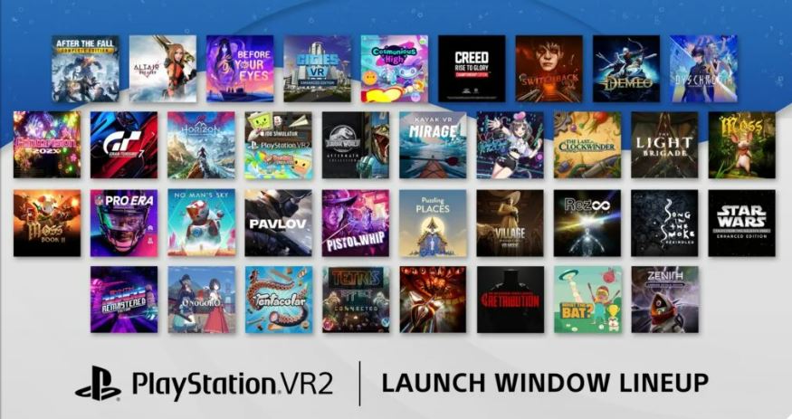 Sony confirma jogos completos de lançamento do PlayStation VR2, incluindo Rez e Tetris&nbsp;Effect