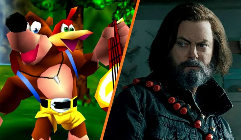 Nick Offerman, de The Last of Us, não joga há 25 anos e culpa&nbsp;Banjo-Kazooie