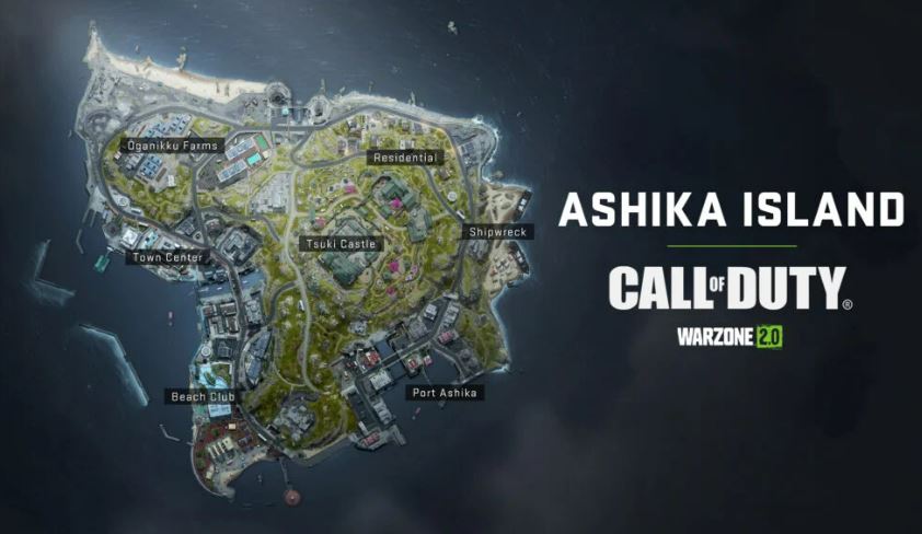 Aqui está a primeira olhada no novo mapa Warzone 2 Resurgence, Ashika&nbsp;Island