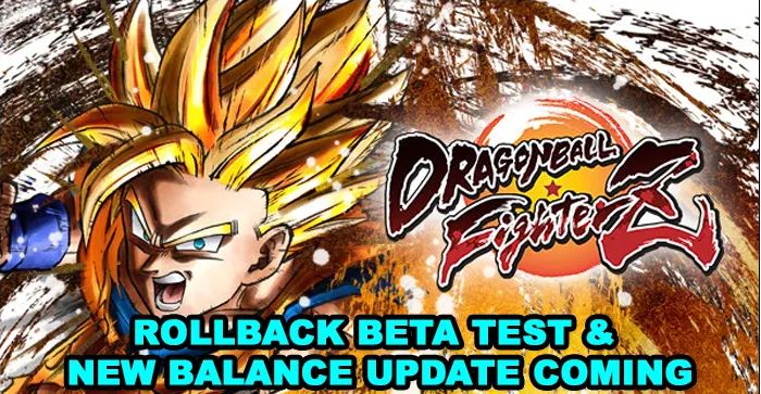 Teste beta de rollback netcode para Dragon Ball FighterZ em&nbsp;breve
