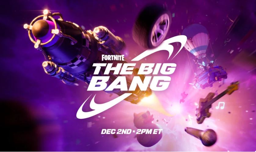 Evento Fortnite ‘Big Bang’ anunciado conforme vazamentos sugerem que contará com os modos Eminem, Lego, Rhythm e&nbsp;Racing