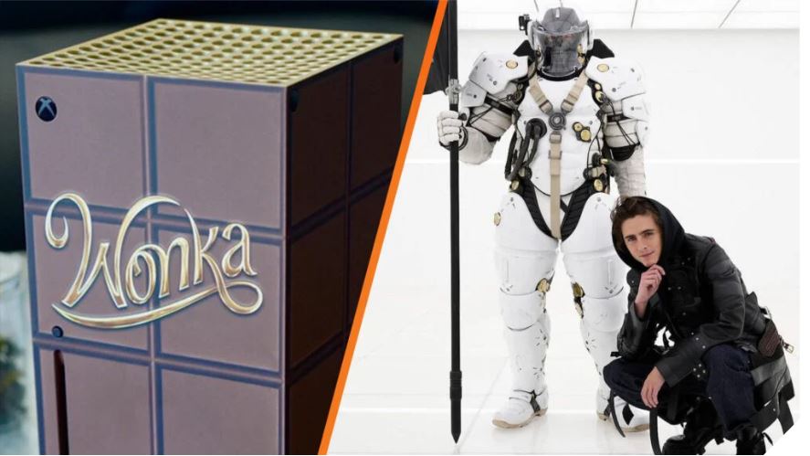 Hideo Kojima mostra seu Xbox Wonka após Timothée Chalamet visitar a Kojima&nbsp;Productions