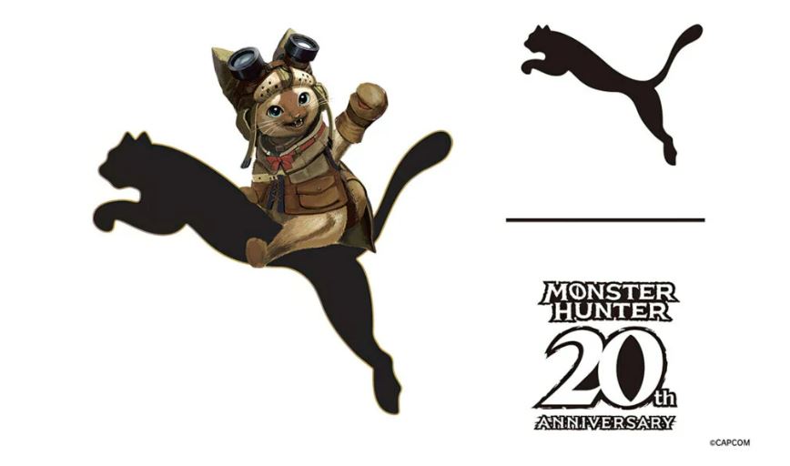Monster Hunter está colaborando com a Puma, com uma coleção ainda este&nbsp;ano