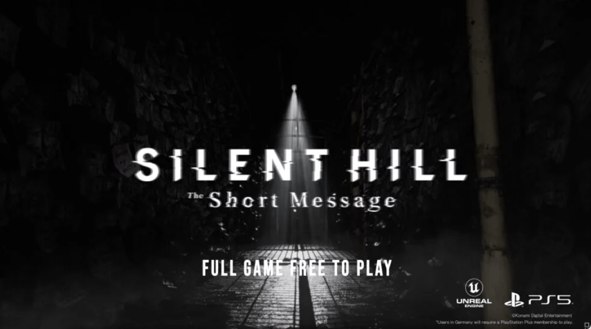 Konami lançou jogo gratuito para PS5 Silent Hill: The Short Message