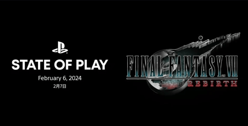 PlayStation anuncia FF7 Rebirth State of Play com ‘notícias que você não vai querer&nbsp;perder’