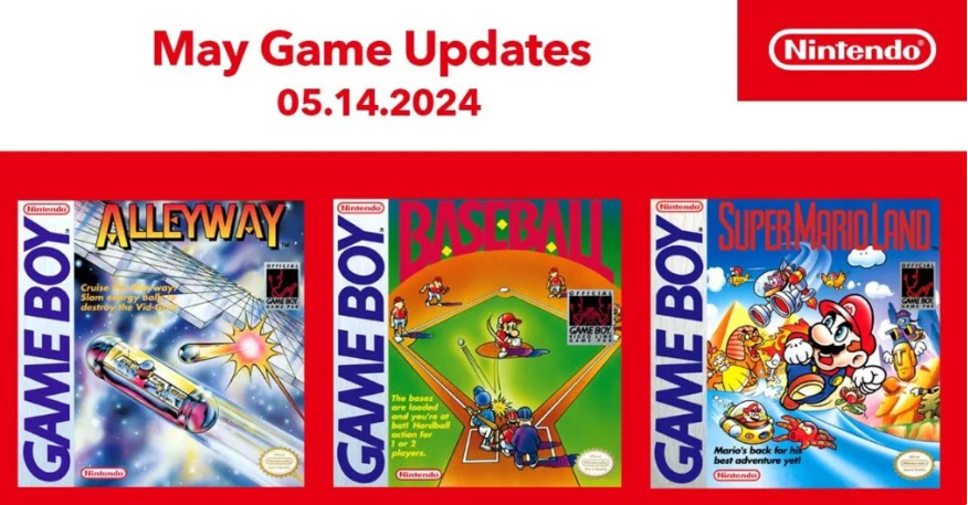 Super Mario Land, Alleyway e Baseball adicionados ao Nintendo Switch&nbsp;Online