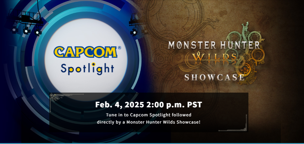 Um projeto duplo Capcom Spotlight e Monster Hunter Wilds Showcase ...