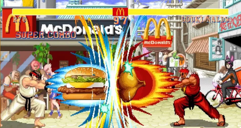 McDonald’s Japão está vendendo hambúrgueres com tema de Street&nbsp;Fighter
