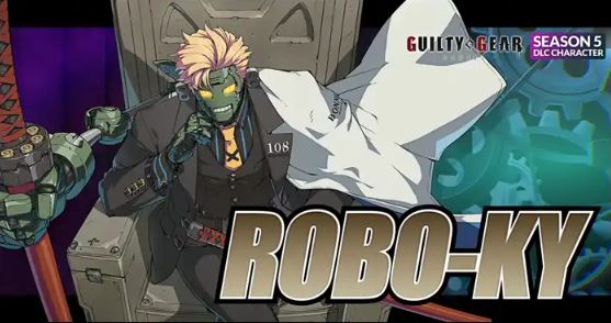 Trailer de gameplay de Robo-Ky revelado para Guilty Gear Strive, com lançamento previsto para&nbsp;julho.