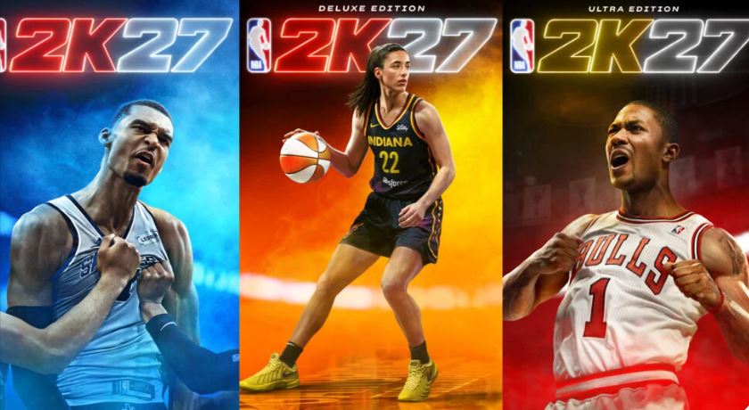 Os atletas que estamparão as capas das três edições diferentes do NBA 2K27 foram&nbsp;anunciados.
