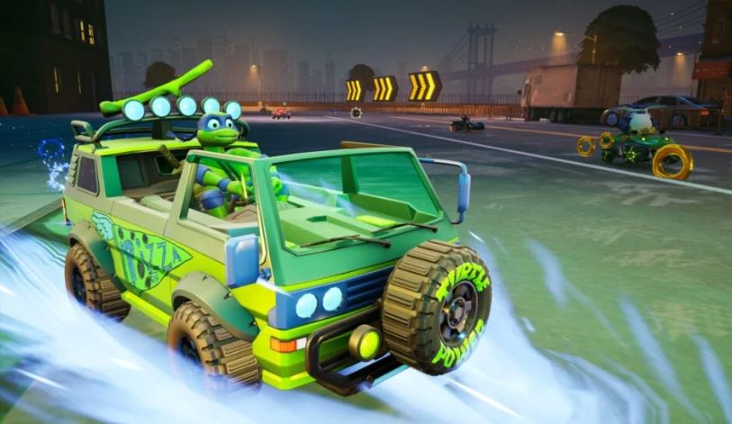 O pacote de conteúdo adicional (DLC) das Tartarugas Ninja já está disponível para Sonic Racing&nbsp;CrossWorlds.