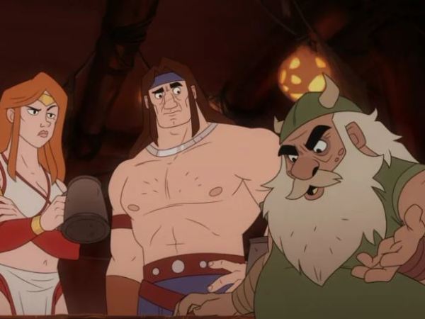 O primeiro trailer da animação Golden Axe, da Paramount, contém magia, humor metalinguístico e uma data de&nbsp;lançamento