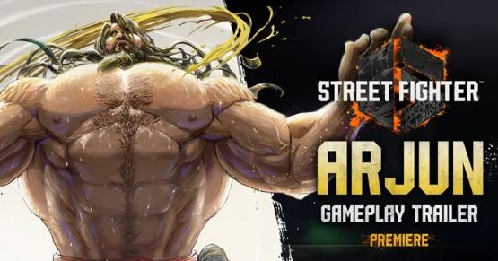 O trailer de gameplay de Arjun para Street Fighter 6 estreia amanhã, manutenção do servidor na&nbsp;segunda-feira.