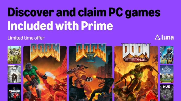 Os 9 jogos “gratuitos” do Amazon Prime para setembro incluem Doom Eternal e High on Life