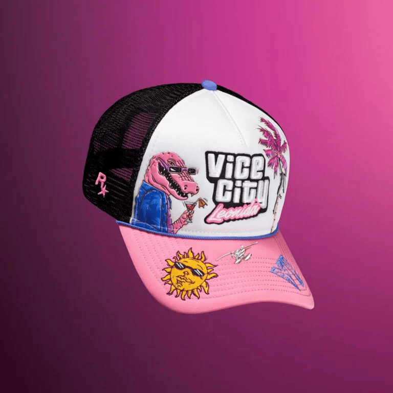 Grand Theft Auto 6 vai ganhar uma caixa de produtos no valor de US$ 400 com 11 itens, incluindo uma figura de ação, um boné da New Era e óculos de&nbsp;sol