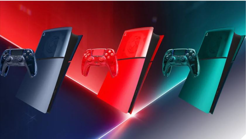 A Sony anuncia a nova Coleção Prism de controles DualSense e capas transparentes para o console PS5.